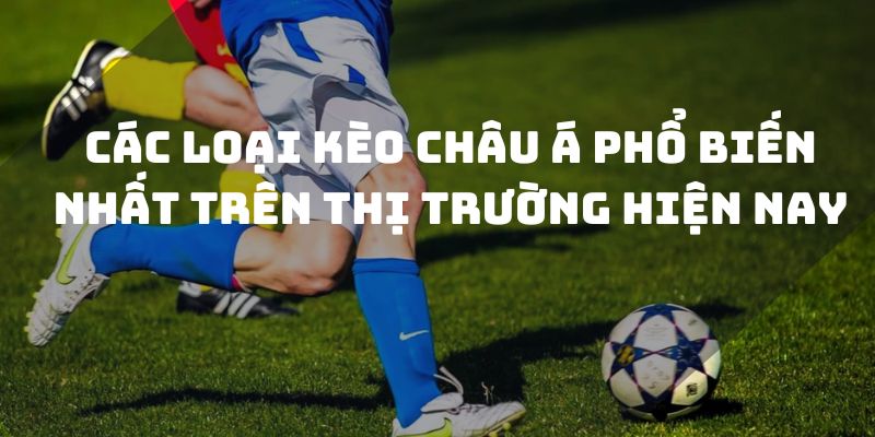 Các loại kèo Châu Á phổ biến nhất trên thị trường hiện nay