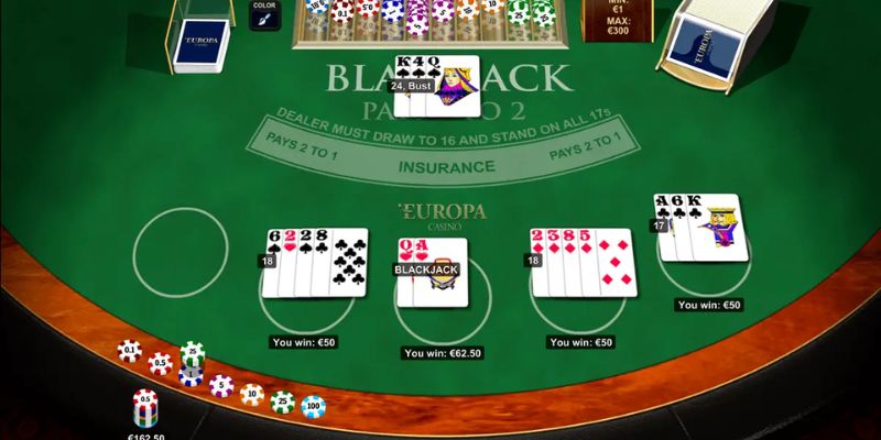 Quy tắc tính điểm khi chơi bài Blackjack