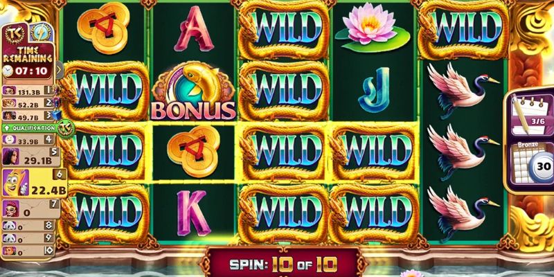 Video slots được thiết kế hiện đại đa dạng hiệu ứng